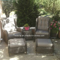 Garden Outdoor Patio Wicker Rattan Sofa Set